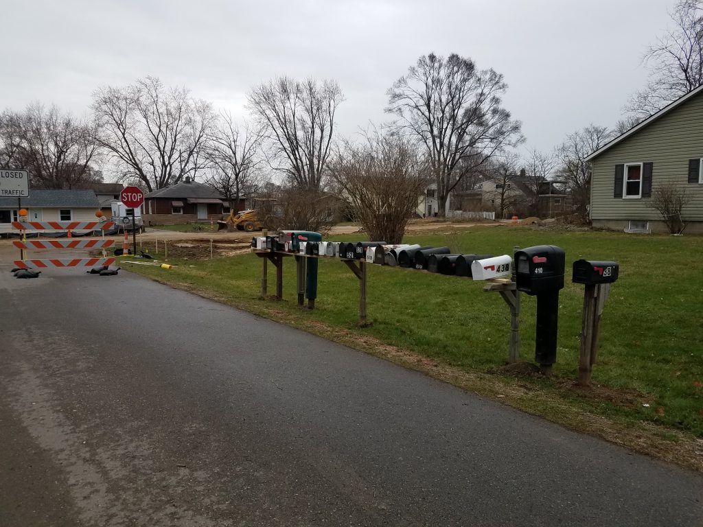 Harris Road Mailboxes Have Been Relocated Washtenaw County Road
