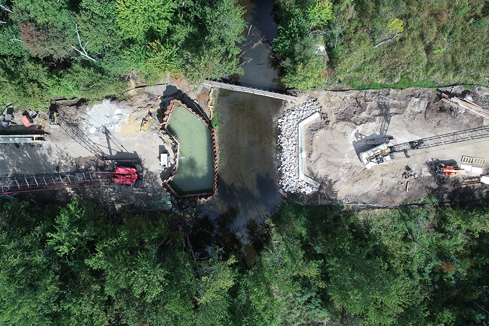 Sharon Valley Road Bridge September 17, 2018