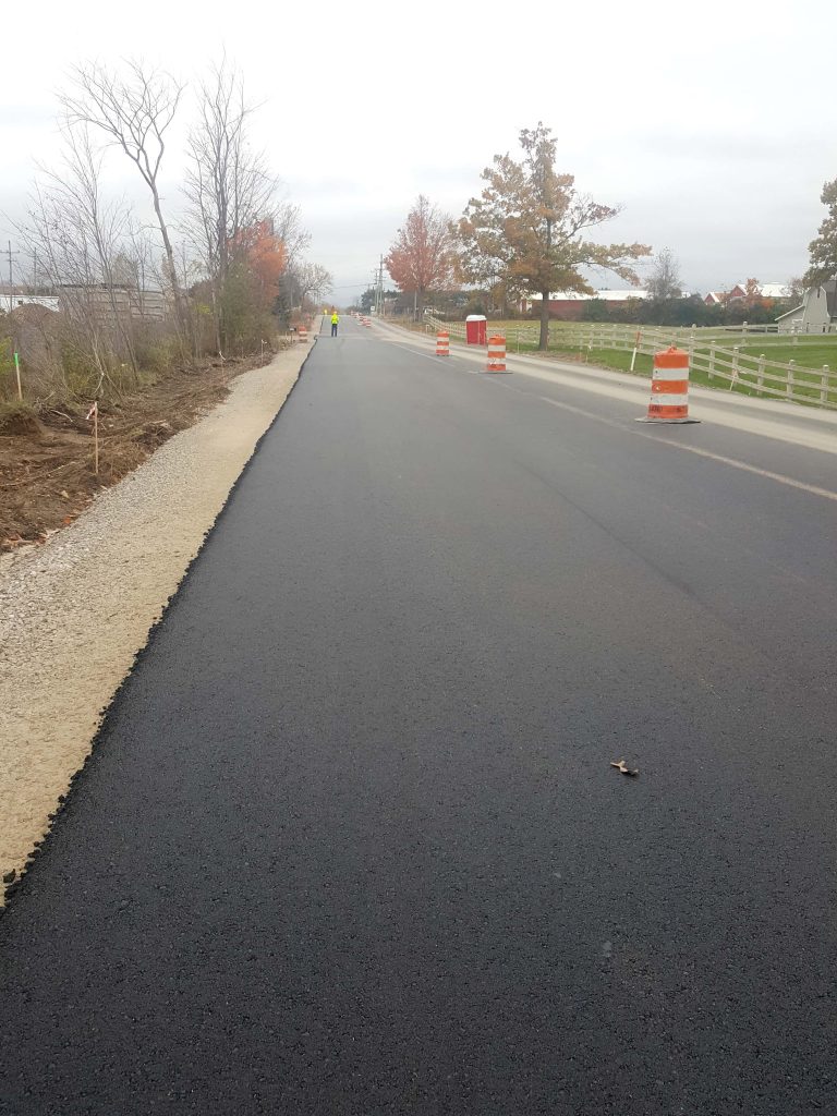 Paving on Chubb Road