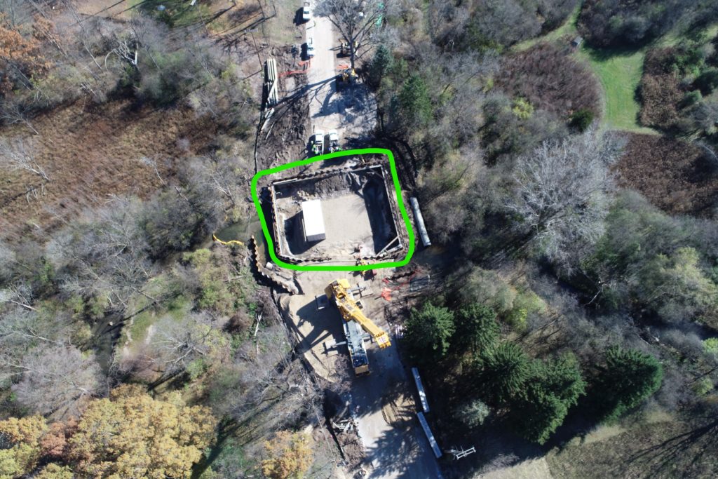 photo of Miller Rd Cofferdam