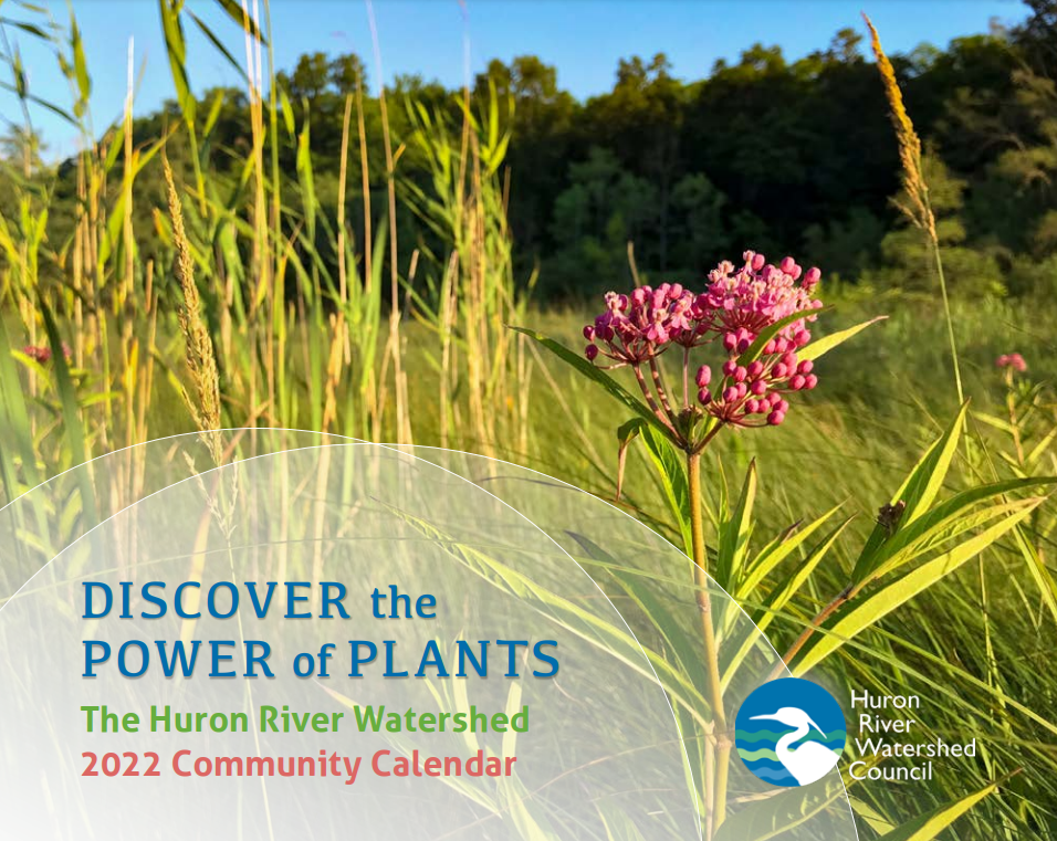 image of the 2022 Huron River Watershed Calendar