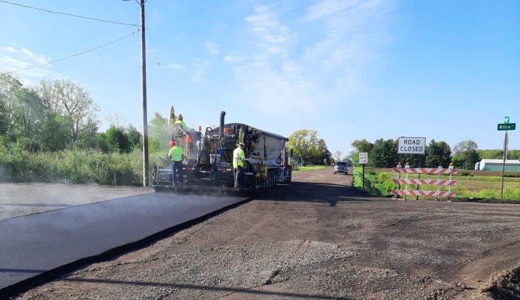 photo of paving