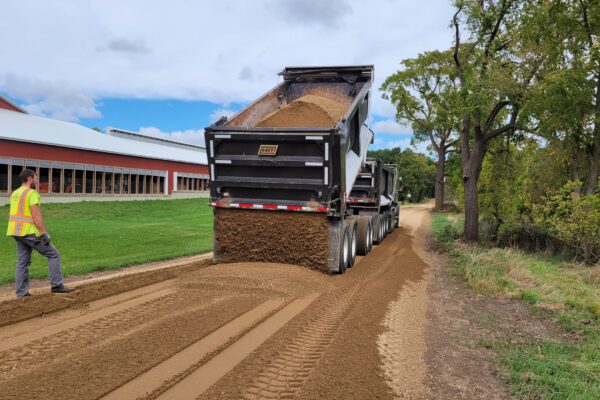 2021_Steinbach Rd_Freedom Twp_Limestone Resurfacing
