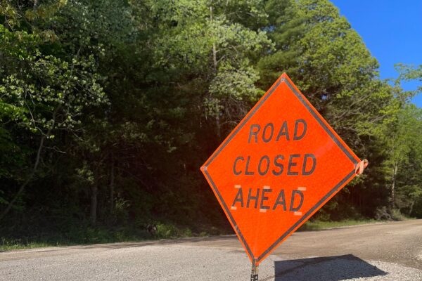 2023_Stinchfield Woods Rd_Dexter Twp_Road Closed Ahead